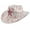 Pink Pentagram, variant on Cowboy Hat,Creative Cow Print Cowgirl Hat,Eye-Catching Animal Pattern Safari Hat for Festive Fun