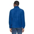 thumbnail image 2 of Harriton M980 Men's Quarter-Zip Fleece Pullover-True Royal-M, 2 of 3
