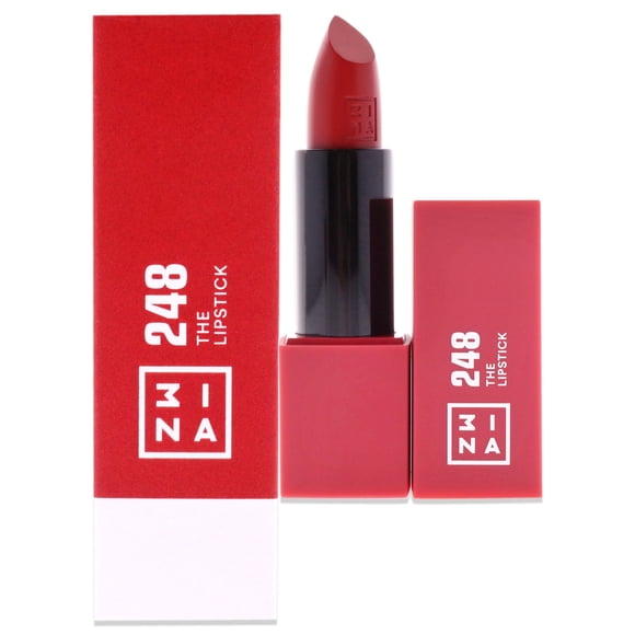 The Lipstick - 248 Dark Red de 3Ina para mujeres - Lápiz labial de 0,16 oz