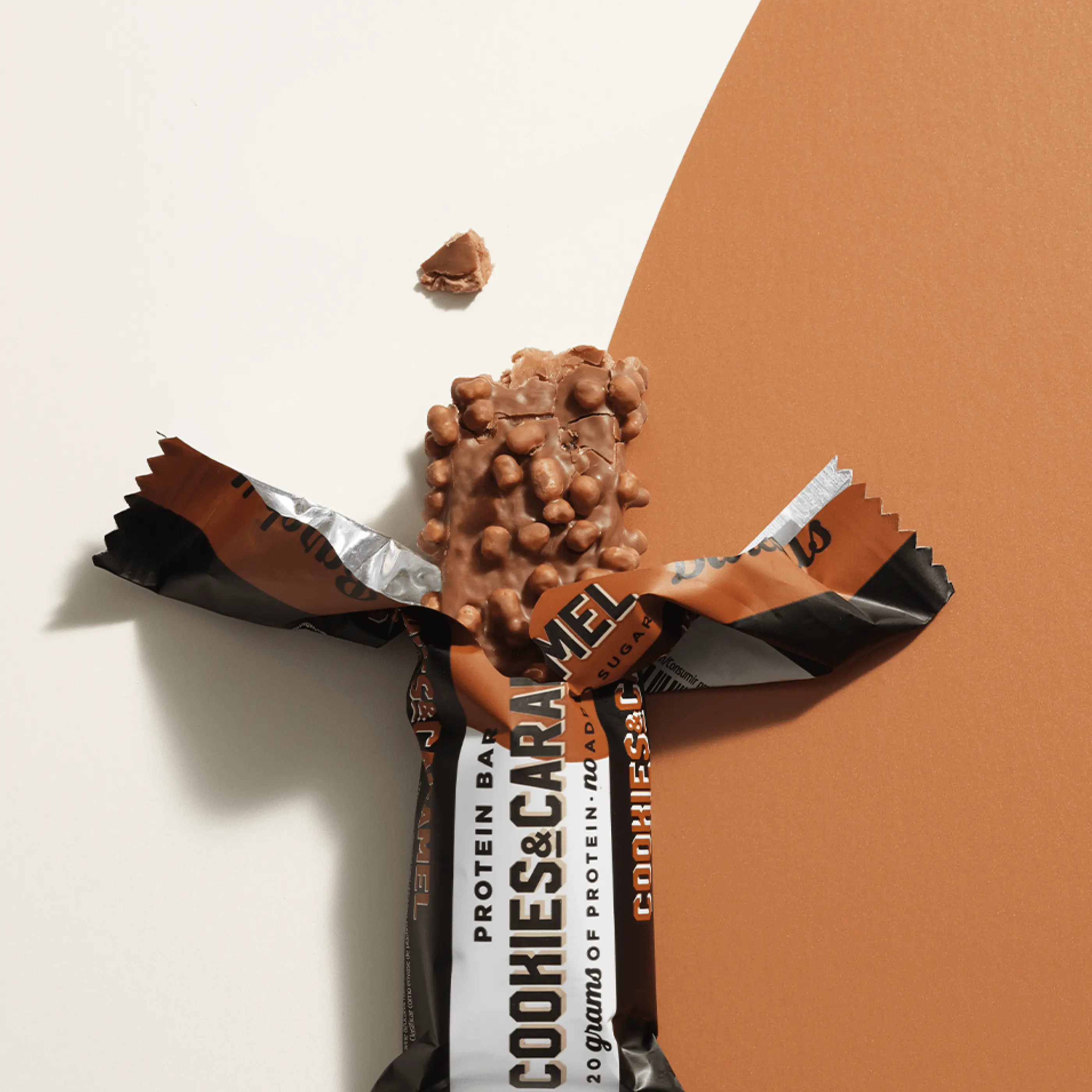 Barebells Cookies & Caramel Protein Bar 55g - 20g Protein