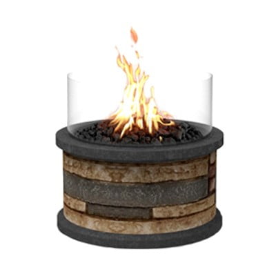 Bond Mfg 51163 Breckenridge Outdoor Fireplace 10 000 Btu 10 X 10
