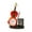 A95 C 9.8x5.9x2.0", variant on Guitar Alarm Clock Music Themed Wall Clock Music Wall Clock With Pen Holder Pencil Sharpener Multifunctional Decorative Rugged Guitar Clock For Home Desk Clock