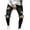 Black, variant on Homenesgenics Jeans for Men Dilapidate Men Casual Fashion Solid Button Zipper Custom Fit Irregular Ripped Jeans Men Clothes