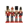 thumbnail image 2 of Christmas Nutcracker the Staffbearer. Wizardi Classic Wooden Festive Decoration F07M14-39-N01365A, 2 of 2