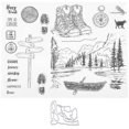 thumbnail image 1 of Transparent Stamp TPR Clear Stamps for DIY Scrapbooking Decoration Making Supplies, 1 of 5