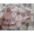 thumbnail image 4 of oneOone Silk Tabby Fabric Circle Block Printed Craft Fabric BTY 42 Inch Wide, 4 of 4