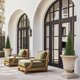 thumbnail image 5 of 3ft 4ft o 5ft artificial cedar tree-ideal para home decor! fake cypress potted imitation evergreen plants para indoor & outdoor use front porch o garden (3ft 1pcs), 5 of 5