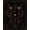 Black, Pattern 3, variant on ODIKA 8'x10' Washable Area Rug Black Gold Celestial Compass Botanical Motifs Elegant Geometric Stars Moon for Living Room, Under Sectional, Family , Durable, Non-Slip