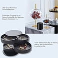 thumbnail image 3 of Organizer Jewelry Box 360 ° Rotation, 4 Tier Travel Jewelry Box, 3 of 4