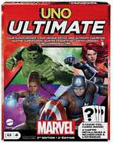 Mattel UNO Ultimate Marvel 4 Player Core Set Card Game