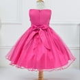 thumbnail image 7 of GYRATEDREAM Little Girls' Sequin Mesh Flower Ball Gown Party Dress Tulle Prom 3-10 Years, 7 of 7