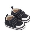 thumbnail image 2 of Otqutp Children Solid Color Shoes Baby Boys Girls Sneakers Cute Cartoon Walking Shoes Sticky Straps Flat Bottom Shoes Lightweight Shoes, 2 of 7