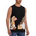 thumbnail image 2 of Balery Coffee Gnome (2) Camisetas sin mangas para hombre, absorbe la humedad y protege contra el mal olor.-XX-Large, 2 of 7