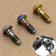 thumbnail image 4 of 2Pcs Titanium Alloy Bicycle Five-Wire Body Screw Oil Brake Accessories for -, 4 of 5