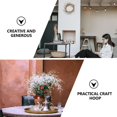 thumbnail image 3 of 4 Pcs Attrape-Rêves Cercles Ronds Anneau en Fer Accessoires DIY, 3 of 8