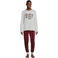 Jolly Jammies Men's Christmas Crew Holiday Matching Family Pajamas Set