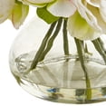 thumbnail image 3 of Nearly Natural Peony - arrangement de Fleurs Artificielles - Blanc, 3 of 3