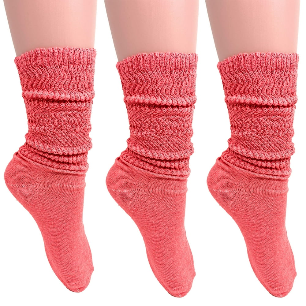 AWS/American Made Lightweight Slouch Socks for Women Extra Thin