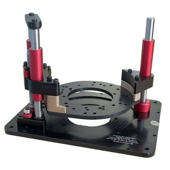 Jessem Rout-R-Lift Prestige Router Base With Blank Mounting Plate