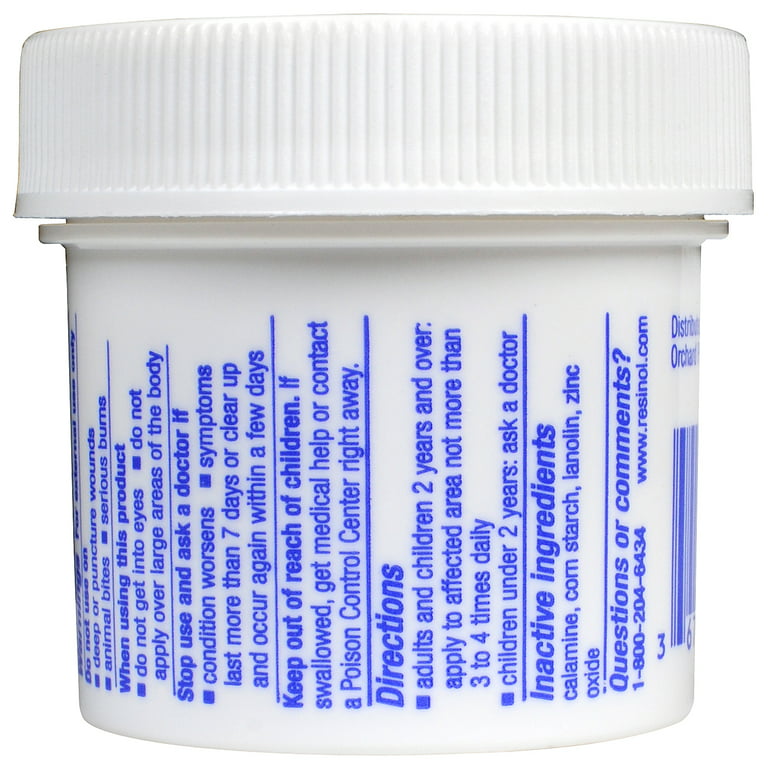 Resinol Medicated Ointment 1.25 oz [S209395] - $6.83 : Lowry Drug