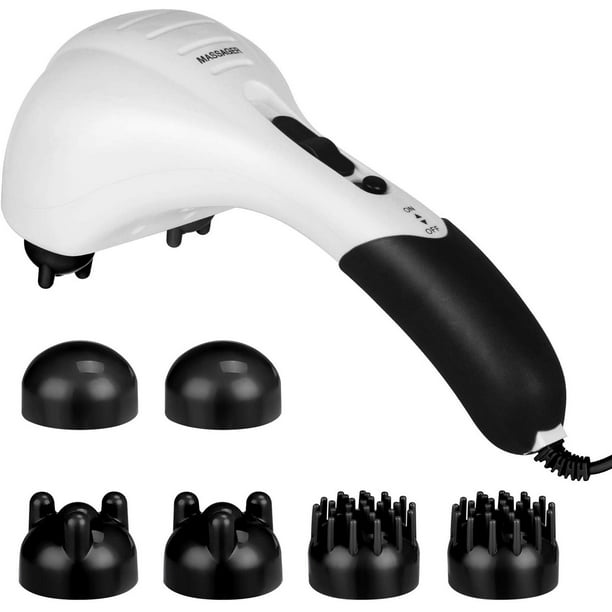 Cotsoco Handheld Back Massager Double Head Electric Full Body
