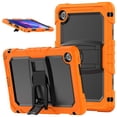 thumbnail image 2 of FJLBDE Case for Lenovo Tab 10.1 inch 2025 Release (TB-311FU/TB-311XU), Rugged Shockproof Tablet Cases Cover with Kickstand Shoulder Strap, Orange, 2 of 7