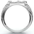 thumbnail image 3 of Pompeii Men's Pinkie Horse Lucky Diamond Ring Gold Lab Grown (F/G,VS1-VS2), 3 of 6