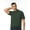 Forest Green, variant on Gildan Men's Softstyle Pique Polo Shirts, Polos 100% Ring-Spun Cotton Short Sleeve Golf Polo Shirt, Forest Green L