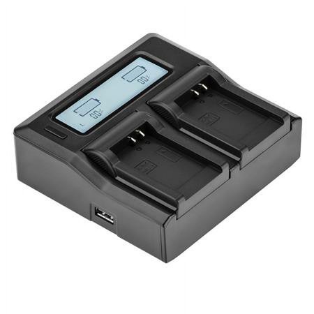 UPC: 0192223192959 | Dual Smart Charger with LCD Screen for Nikon EN-ENEL12