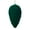 Moss Green, variant on Vickerman 10" Burgundy Flocked Pinecone Christmas Ornament