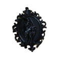 thumbnail image 3 of Decoración de pared gótica, escultura de pared, decoración de Halloween, adorno de regalo vintage Negro, 3 of 9