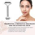 thumbnail image 3 of Juego de acero inoxidable Gua Sha e instrumento de rodillo de masaje facial compatible con masaje facial para ojos y cuello, práctica para el cuidado corporal, herramientas de masaje facial Afortunado Sencillez, 3 of 5