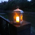 thumbnail image 4 of LOVIVER Candle Hanging Lamp Solar Light Lantern for Garden Patio Yard Lighting Decor, 4 of 8