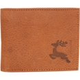 thumbnail image 7 of Marshal DEER Genuine Leather Bifold Trifold RFID Blocking Wallet for Men Jumping Deer Bifold, 7 of 7