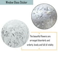 thumbnail image 4 of SHCKE Frosted Window Film Flower Patterned Opaque Window Film Anti-UV Window Sticker (17.7" - 39.4"), 4 of 5