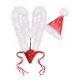 thumbnail image 1 of Txlixc Ropa interior de Navidad para mujeres, piel artificial sin mangas Txlixc  moda, 1 of 6