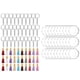 thumbnail image 1 of Billuyoard Juego de llaveros de discos circulares transparentes acrílicos de 90 Uds., llavero de acrílico, colgante de borla de cuero en blanco, Artesanía Billuyoard HA004467-00, 1 of 6