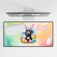 thumbnail image 4 of Happy Easter Great Dane with Bunny Ear Headband and Flowers Desk Mat Full Keyboard Mouse Pad Danes Dog Lover Gifts Large Mousepad - 13001, 4 of 5