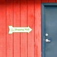 thumbnail image 3 of Arrow Shape Shopping Mall Left 12x4" Wall or Door Sign | Public Shop Signage, 3 of 7