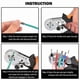 thumbnail image 4 of Wire Ferrules Connector Terminals Kit 1200PCS Insulated Cord Pin End, 4 of 5