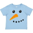 thumbnail image 3 of Inktastic Snowman Face Boys or Girls Toddler T-Shirt, 3 of 5