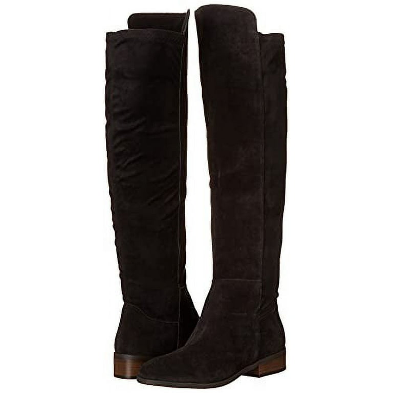 lucky brand over the knee suede boots