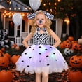 thumbnail image 2 of Vividxx Girls Dress Glow In The Dark Cat Tutu Dress For Girls Sparkling Party Tutu Dress With Led Lights Magical Fairy 8-9 Years, 2 of 5