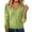 Light Green, variant on YEJIMAN Cozy Sweaters for Women Fall V Neck Tops Casual Lightweight Knit Pullover Sweater Womens Long Sleeve Tops Purple