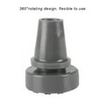 thumbnail image 5 of Tebru Crutch End Bottom,360 Rotating Anti-slip Walking Stick Standing Rubber Cane Crutch Pad End Bottom Tip Accessory, Cane Crutch Pad, 5 of 8