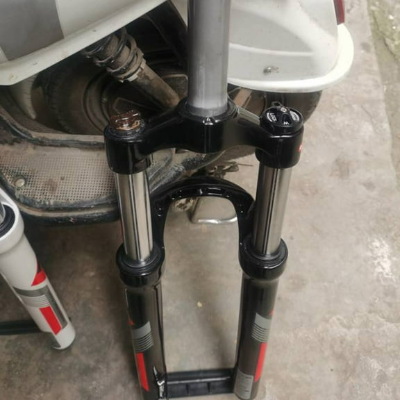 Tekuisi Bicycle Front Damper Preload Adjustment For25.7/27.6/29.6mm Adjustment Knob for Bike Suspension Maintenance Bike Part