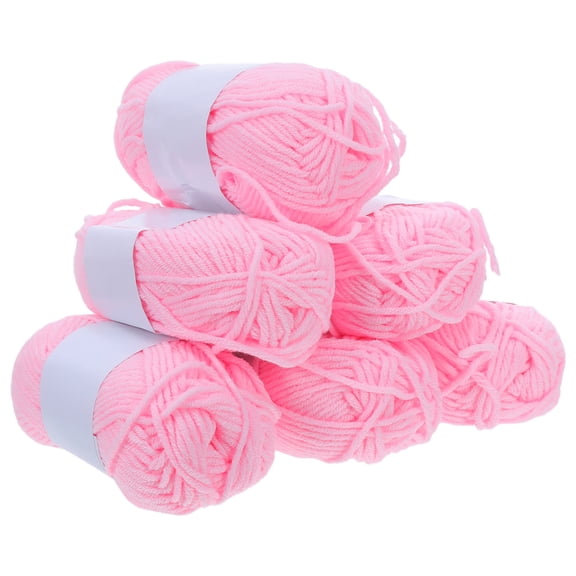 REOFLYUP 6- Cotton Yarn Skeins for Knitting and Crochet, Soft Yarn for Sweaters, Blankets, and Craft Projects