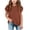 Z2-Coffee, variant on Kaprioy Girls T Shirts Girls' T Shirts Wavy Sleeves Summer Crew Neck Short Sleeve Tops Casual Plain T Shirt For Girls