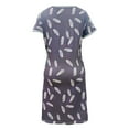 thumbnail image 6 of Gunia Women Pregnant Maternity Short Sleeve Printed T Shirt Dress Breastfeeding Summer Maternity Sleepwear Fashion, 6 of 6
