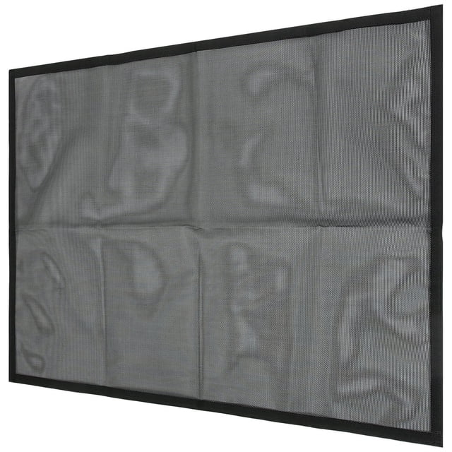 HLONK Fireplace Screen Safe Indoor Cover Guard Child Net Safety Mask Pvc Drapes Curtain Accessory Screens